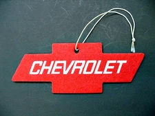 Chevy Red Berry Air Cleaner Freshener Interior Mirror Dashboard Emblem Visor SS