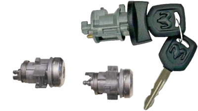 Dodge Ignition Switch Lock Cylinder & 2 Door Lock Tumbler Set W/2 Ram Logo  Keys | eBay