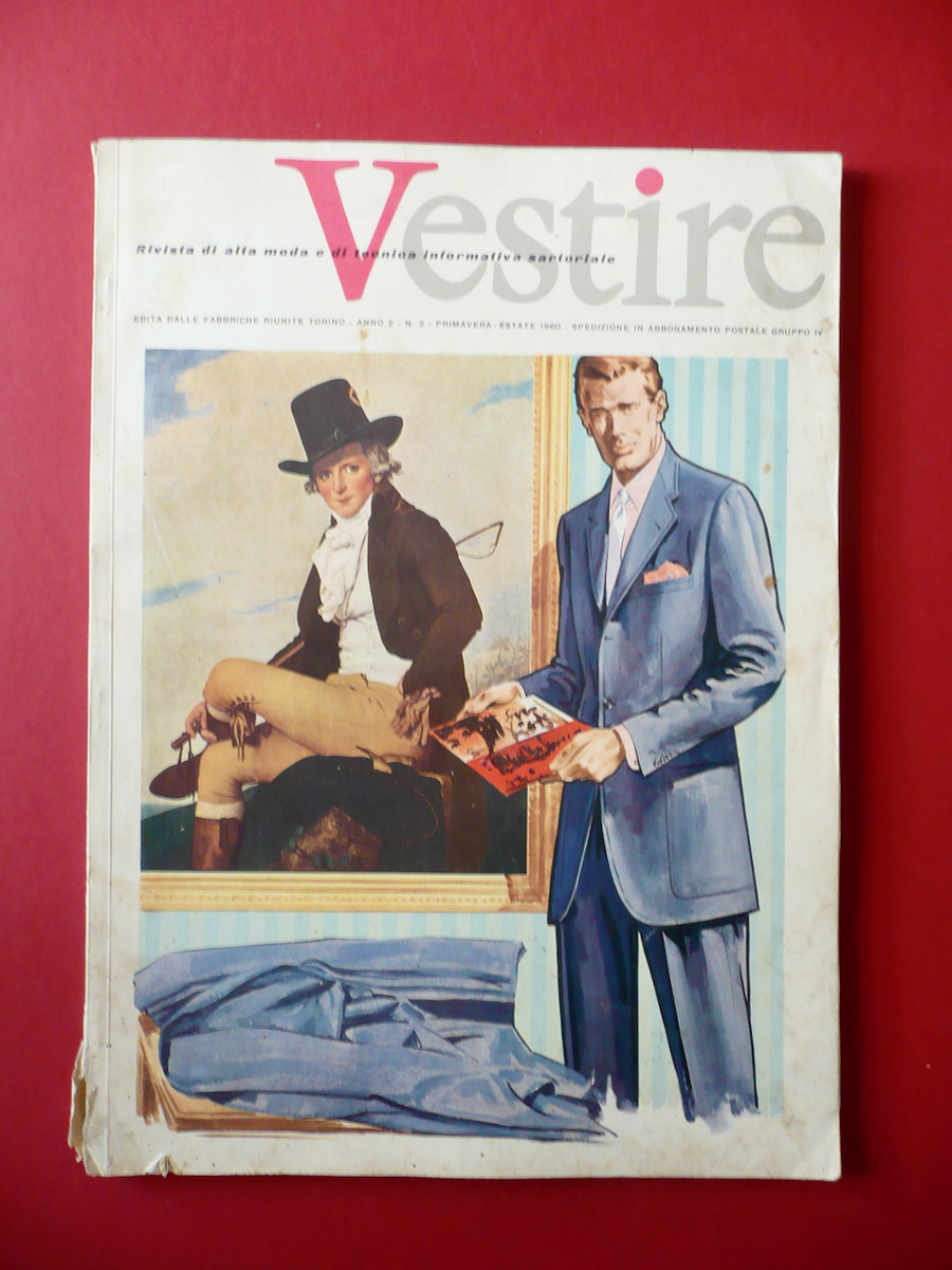 Vestire Rivista di Alta Moda Anno Primavera Estate 1960