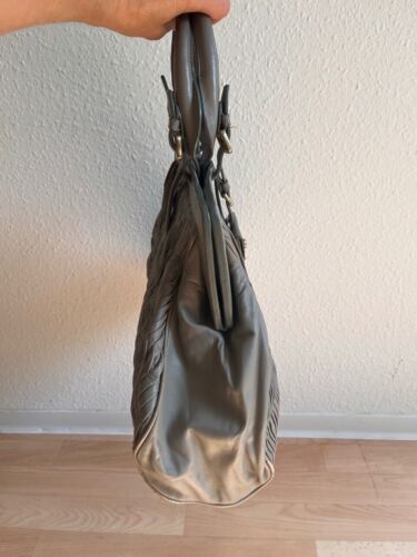 Hugo Boss Tasche Echt Leder Grau - Bild 7 von 16