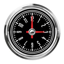 Speedhut 2-58 Clock - Cj Jeep Design With Adapter Rings Cj5 Cj7 Cj8