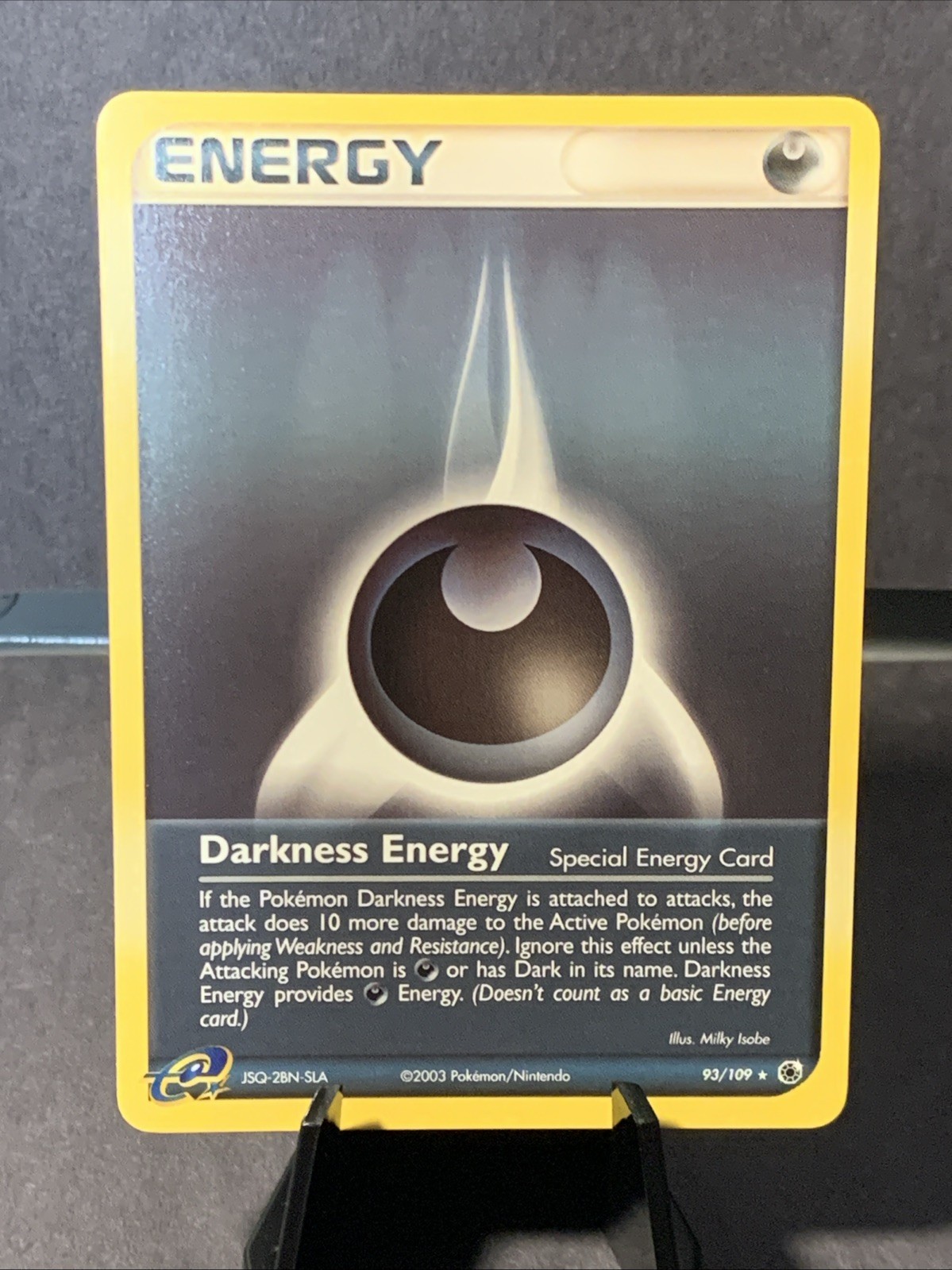 Pokemon TCG Darkness Energy Ruby and Sapphire 93/109 NM Special Energy VTG
