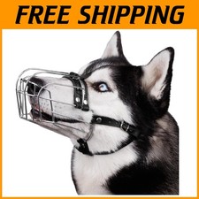 Professional Stainless Steel Dog Muzzle - Husky Doberman
