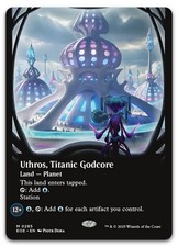 Uthros, Titanic Godcore (Borderless) #285 (NM) Edge of Eternities EOE Magic MTG