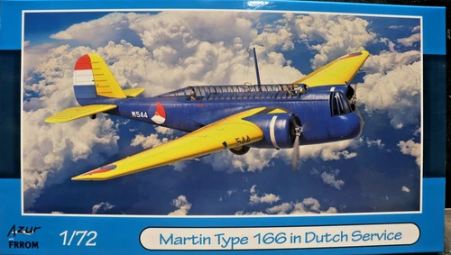 Martin Type 166 the "Super B-10" in Early WW II Service AZUR  1/72 Plastic