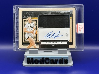 2025 Panini WNBA One & One - Hailey Van Lith - Rookie Jumbo Jersey Autographs
