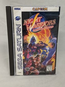 Night Warriors: Darkstalkers Revenge Sega Saturn, 1996 Complete with Reg