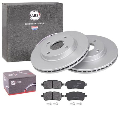 ABS BREMSSCHEIBEN 258mm + BELÄGE VORNE passend für FORD KA+ 3 III