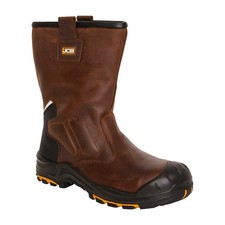 JCB Denstone Mens Non-Metal Toe/Midsole Safety Work Rigger Boots