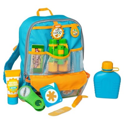Melissa & Doug Let's Explore Hiking Play Set - 23 Pieces