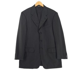 Pal Zileri Wool Blazer Jacket Black Pj6 Size EU 52 UK/US 42