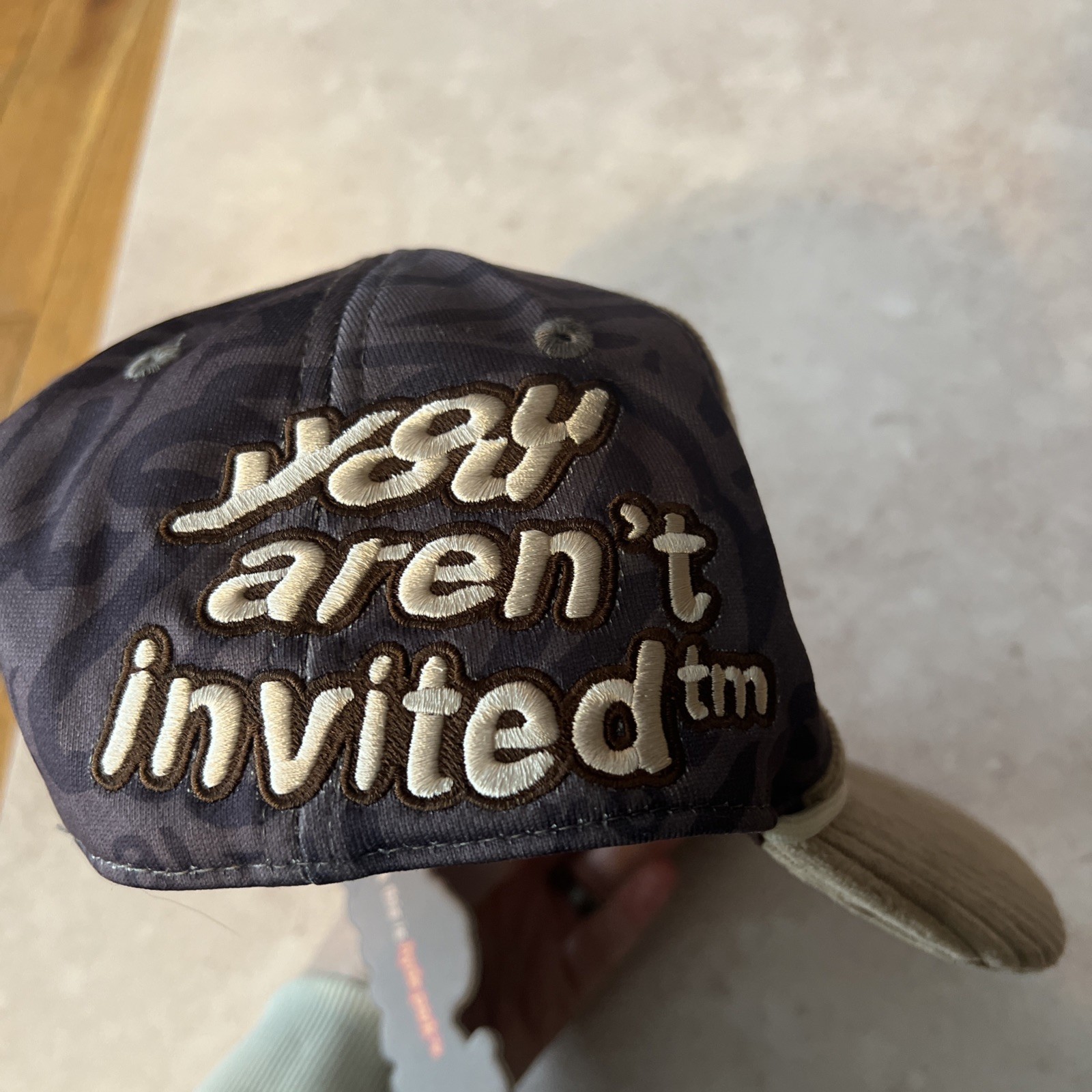 Hyde Park Black Sand “Smashed The Weekend” Trucker Hat NWT $100