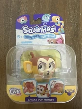 Little Live Pets SQUIRKIES Fidget Pets Cheeky Pop Monkey Single Pack