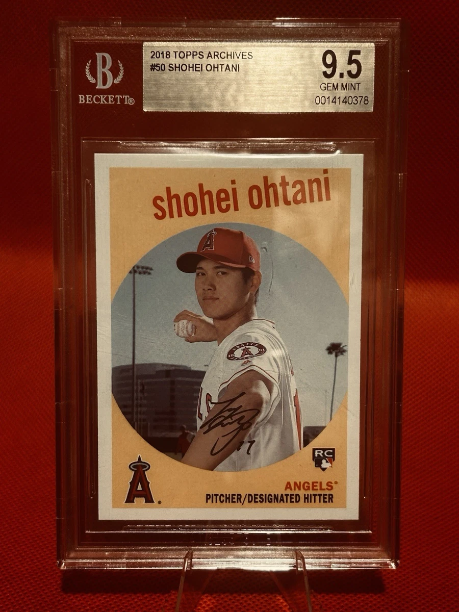 Shohei Ohtani Beckett Grading Services (BGS) Baseball Sports