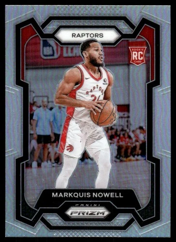 Markquis Nowell 2023-24 Panini Prizm #300 Raptors Insert ? SEE SCAN! FREE SHIP