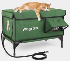 AllGuard "Wagstro" Outdoor Heated Cat House