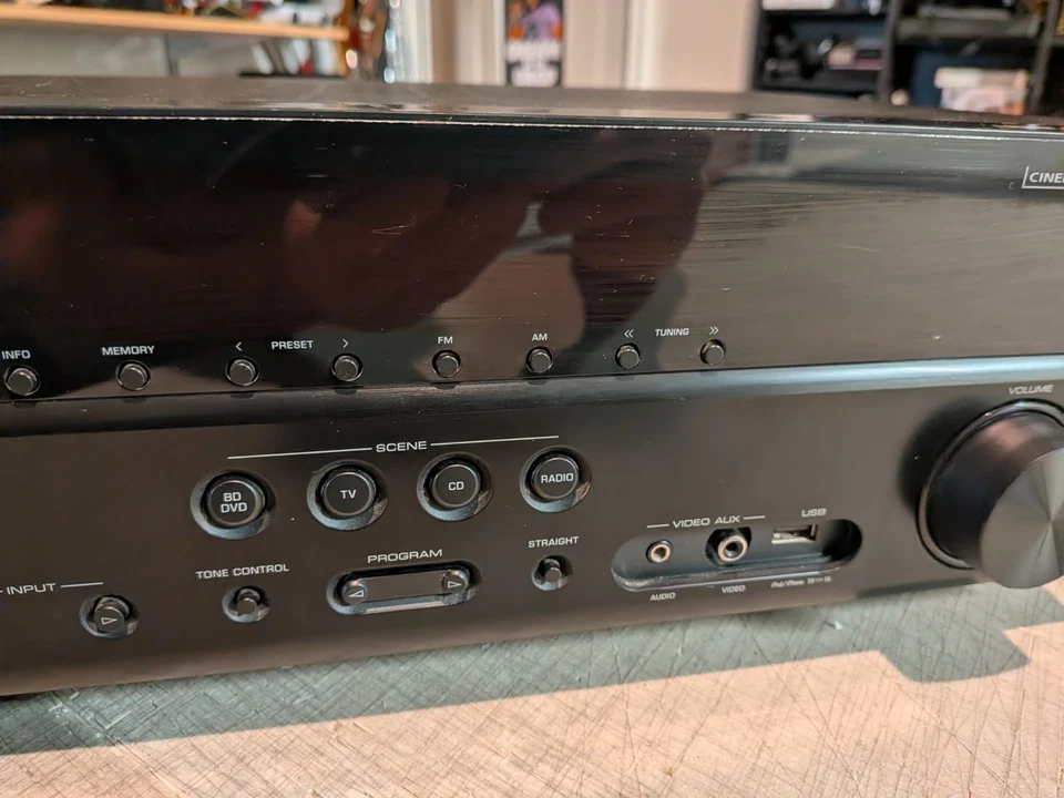 Yamaha RX-V373 5.1 Ch HDMI Home Theater Surround Sound Receiver Stereo System - Image 3 of 4