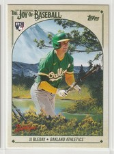 2023 Topps Bob Ross Joy of Baseball #22 JJ Bleday - Oakland Athletics RC