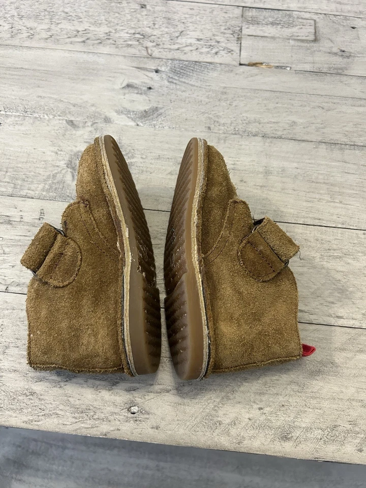 Botas Chukka Mini Boden de Gamuza Marrón para Niños - Bebé Niño Talla 23 (US 7) Foto 4 de 4