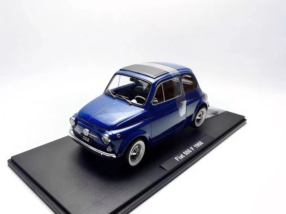 KK Scale 1/12 Fiat 500F (1968) Alloy Car Model with Two Opening Doors - Image 3 of 4