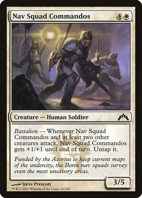 [4x] Nav Squad Commandos GTC LP MTG