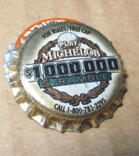 NOS  MICHELOB GOLF  $1,000,000 CONTEST ANHEUSER BUSCH BEER CAP ST LOUIS MISSOURI