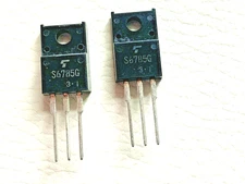 LOT OF 2 S6785G / HIGH SPEED THYRISTOR New Orignal TOSHIBA