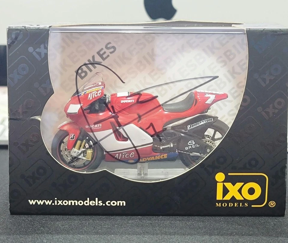 Ixo Ducati Desmosedici Motogp Carlos Checa Diecast Model Motorcycle Collectible - Image 2 of 4