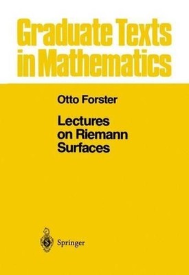 Otto Forster Lectures on Riemann Surfaces (Gebundene Ausgabe)