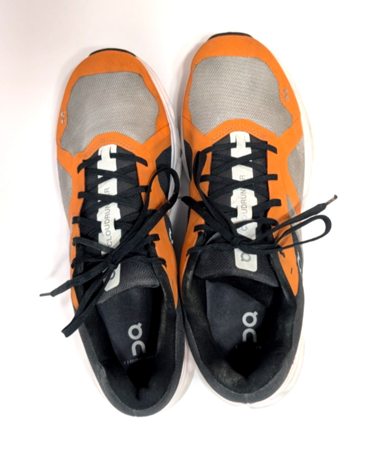 ON CLOUD Mens Cloudrunner Orange Grey Running Sho… - image 7