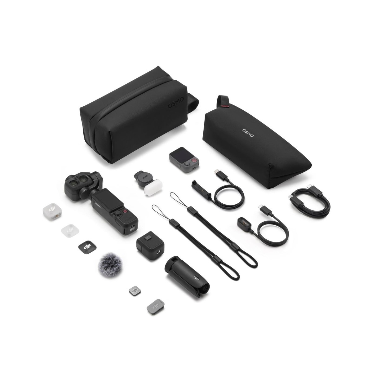 Original D JI Osmo Pocket 4P Vlog Combo Handheld Stabilizer 3x
