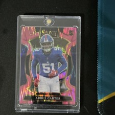 Panini 2025 Select Abdul Carter Giants Concourse Football Card #95