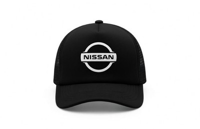 Nissan Sport Rennwagen schwarz Snapback Trucker bedruckte Mütze