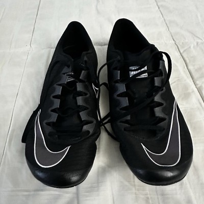 Nike Zoom Superfly Elite Track Spikes Black Sprinting 835996-002 US 13