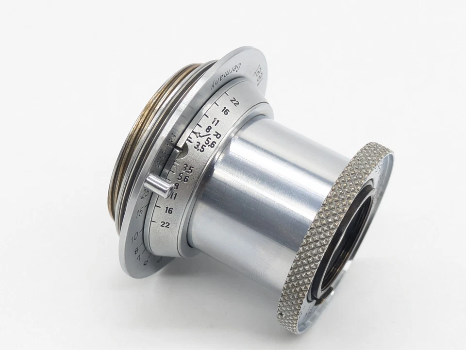 Vidéo*[Near MINT] Leica Leitz Elmar 5cm 50mm f/3.5 L39 Standard JP 2 #1 day... - Photo 3/4