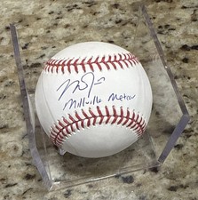 Mike Trout Signed Autographed Baseball - Millville Meteor Inscription - MLB Auth