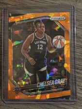 2025 Panini Prizm WNBA - Chelsea Gray #111 Orange Ice Prizm