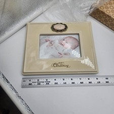 NIB Grasslands Road Special Precious Baby Picture Frame 4x6 New Christening