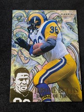 1994 Fleer #10 Jerome Bettis Rookie of the Year Los Angeles Rams Card