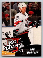 1999-00 Multi-Ad Sports Kansas City Blades - Jon Rohloff #11 for sale ...