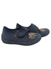 Superfit Hausschuhe Jungen Gr. 25 Blau Monster Truck Klettverschluss