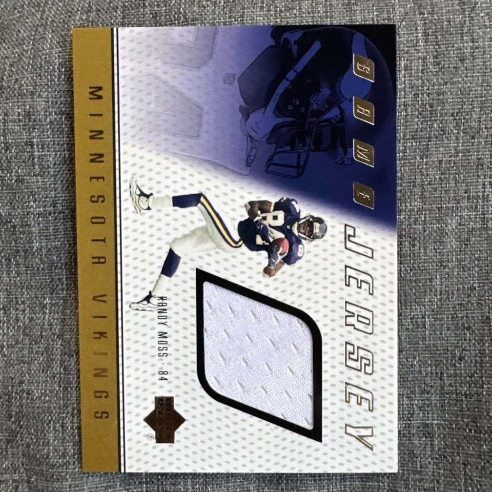 1999 Upper Deck Game Jersey Randy Moss 🔥RARE AND MINT! 🔥ONE OWNER🔥 eBay 1/1 - Image 4 of 4