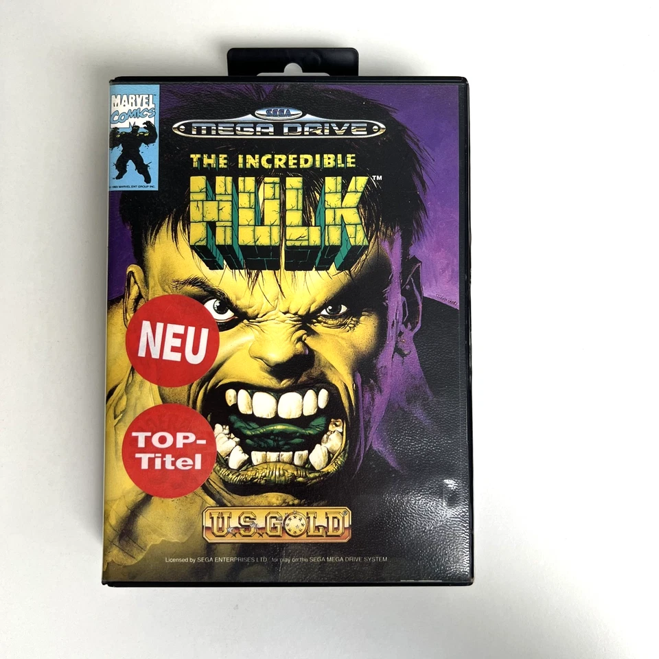 The Incredible Hulk (Marvel) - Komplett/CIB – Sega Mega Drive - Bild 2 von 4