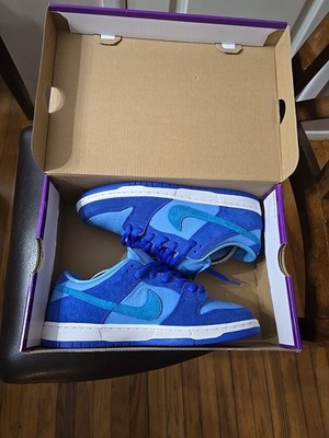 Nike SB Dunk Low Fruity Pack Blue Raspberry Size 9.5 DM0807-400 OG BOX SUPER CLE