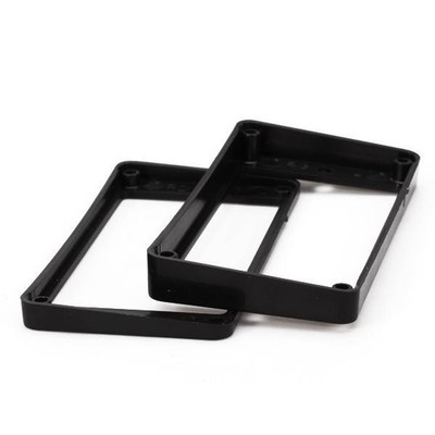 2x Gebogene Humbucker-Tonabnehmer, Rahmenmontageringe Für LP-E-Gitarre