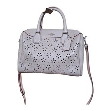 COACH Shoulder Bag Pink 9.45x6.69x4.72in Near Unused