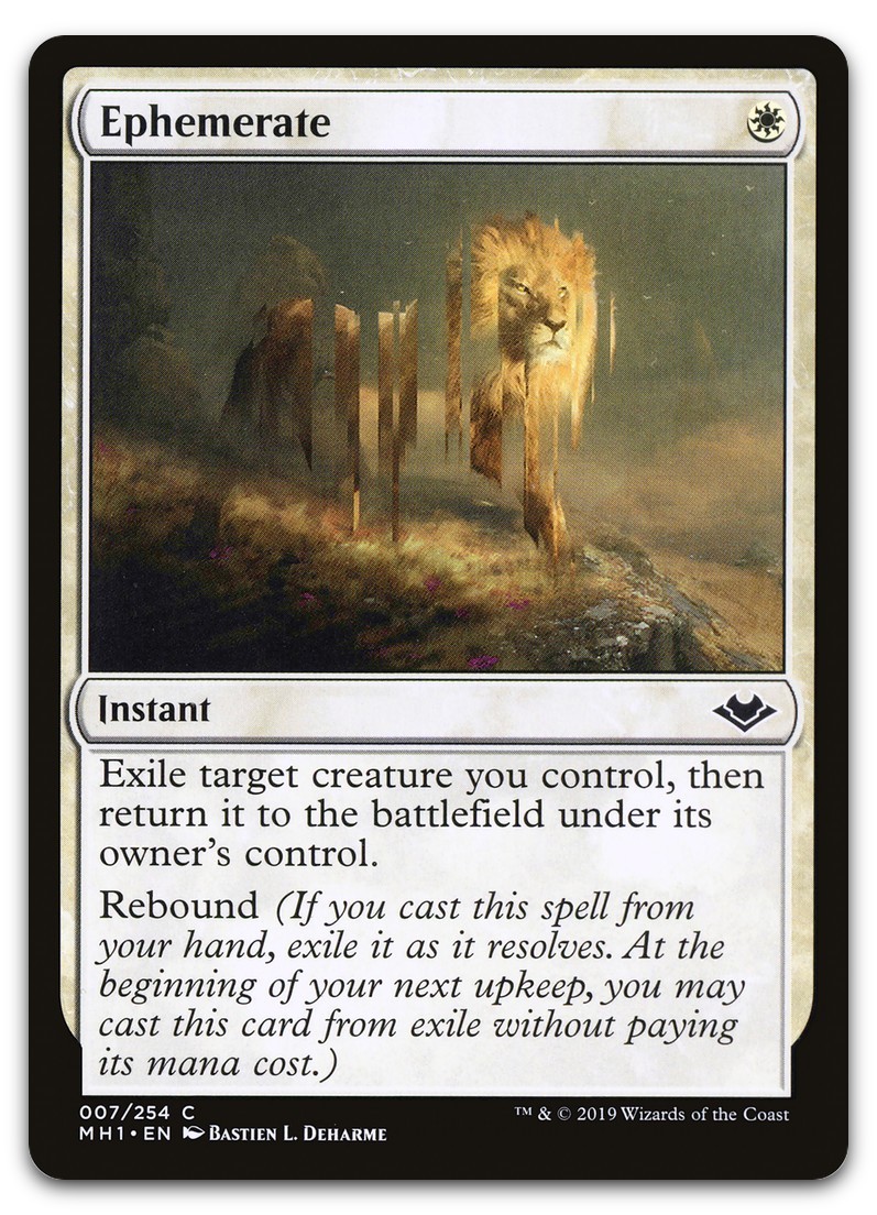 Ephemerate #7 (NM) Modern Horizons MH1 Magic MTG
