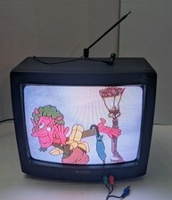 Sharp 13K-M100 Vintage 13" TV WORKING Retro Gaming