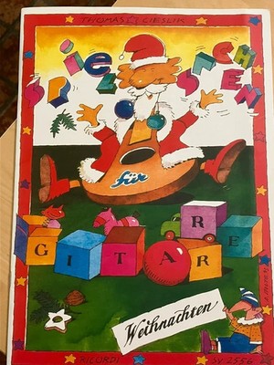 Spielsachen für Gitarre Weihnachten - Kinder Ricordi Gitarrenschule