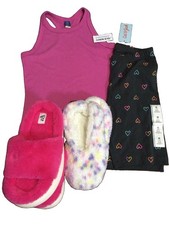 Set Bundle Girls Size Medium 8 Multicolor T-Shirt Tank Leggings